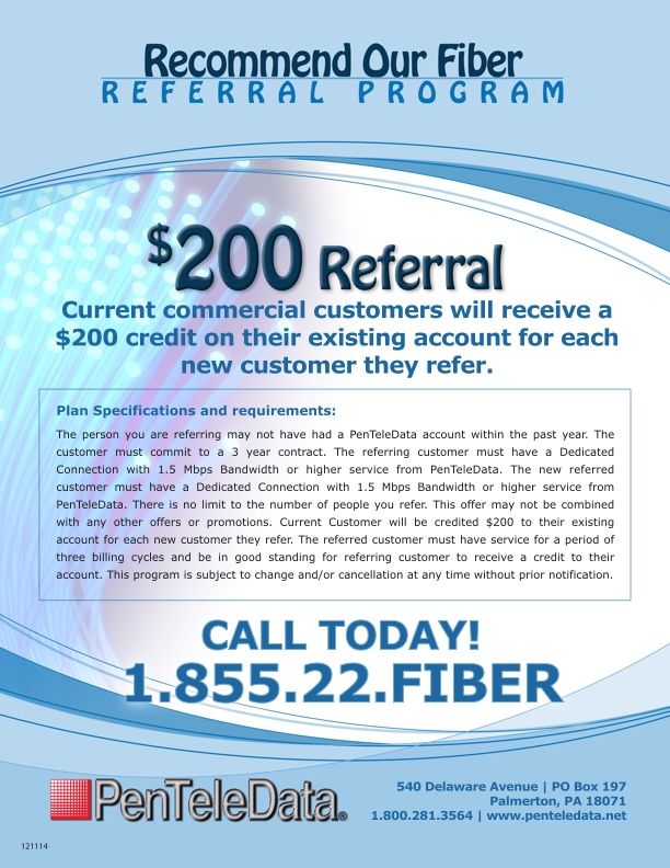 Referral flyer